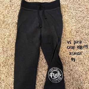 VS Pink Crop Legging